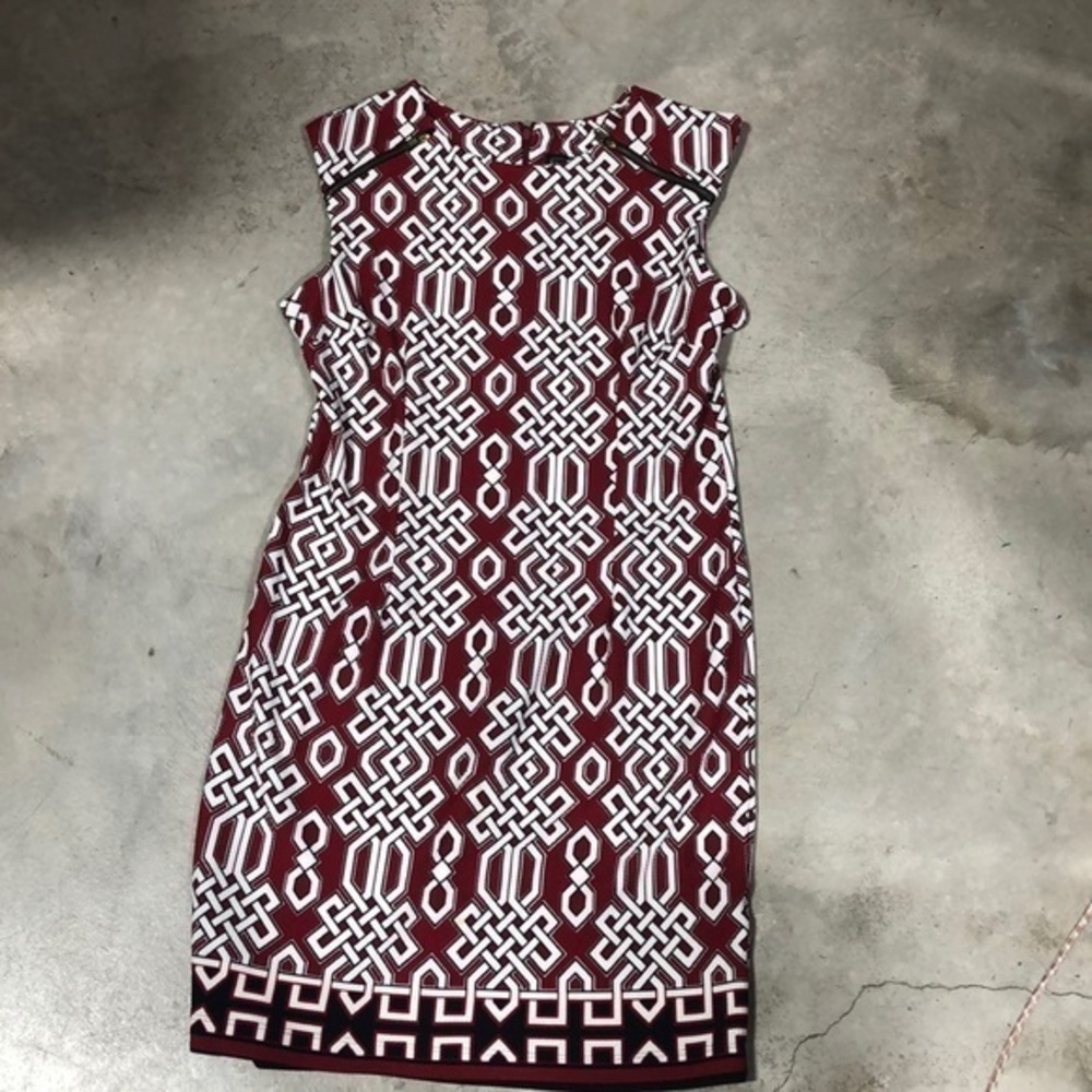 Karin Stevens‎ size 14 dress red knot